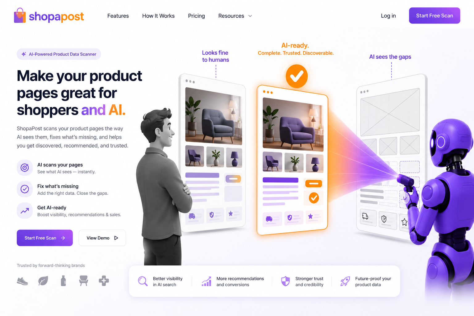 ShopaPost — make your product pages great for shoppers and AI